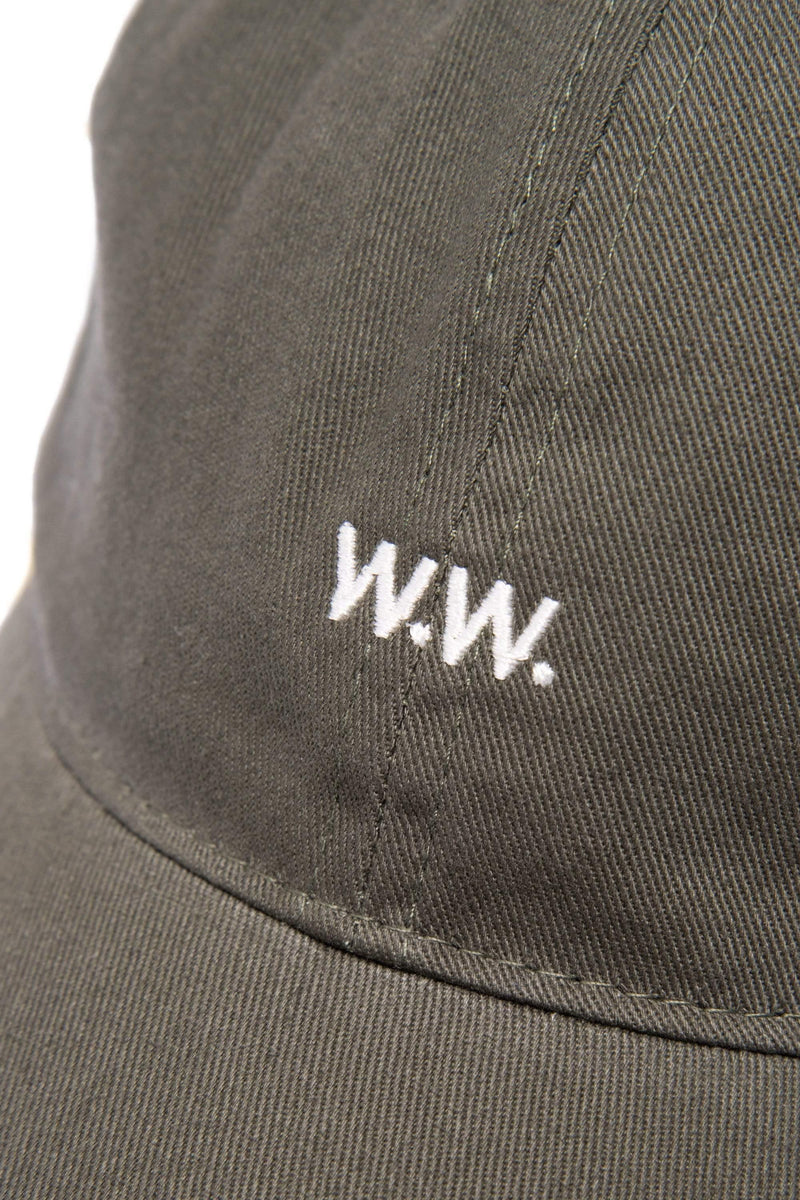 Wood Wood kasket LOW PROFILE CAP dusty green – Boutique Dig Mig